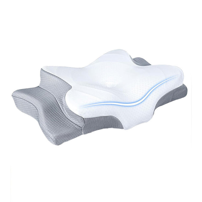 Memory foam cervical pillow