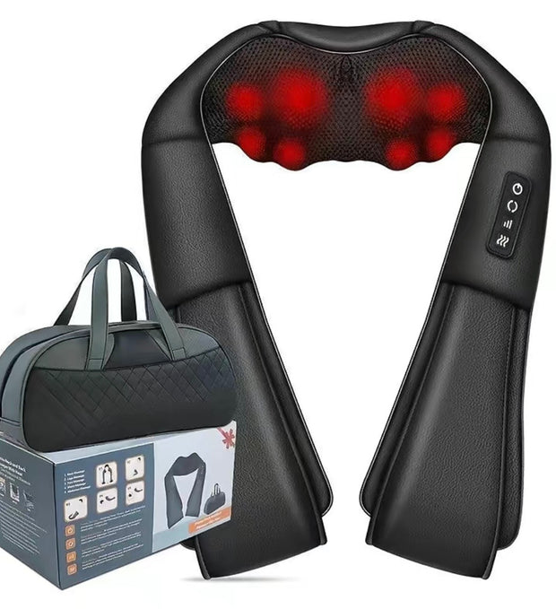 Banner image for: <h3>he DeepHeat™ Neck Massager helps relax stiff muscles in minutes.<br/><br/></h3>